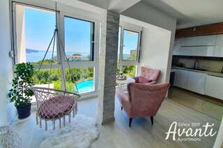 Апартаменты Apartmani Avanti Becici Бечичи Апартаменты с видом на море-2